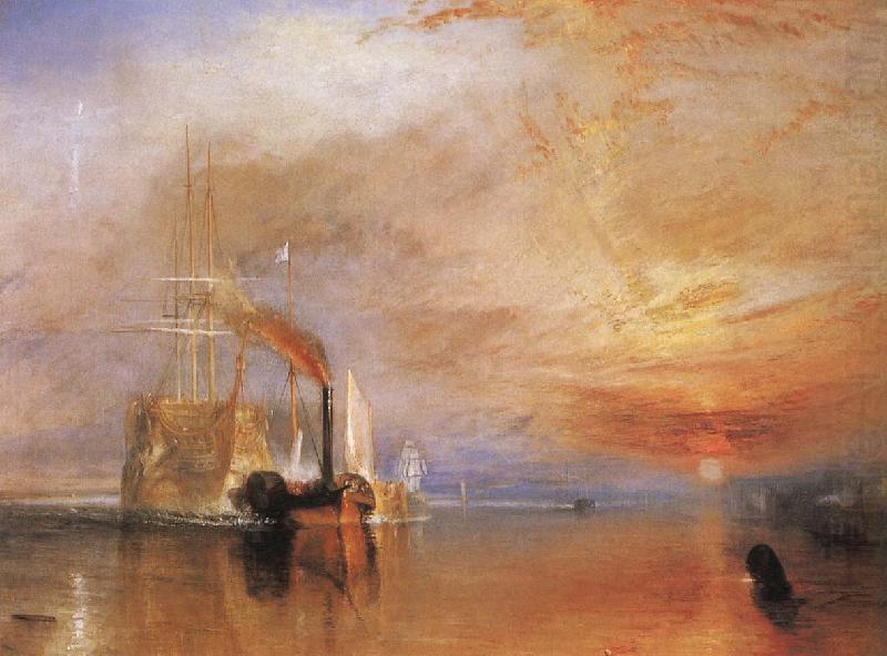 The Fighting Temeraire tugged to her last Berth to be broken up 1838, J.M.W. Turner